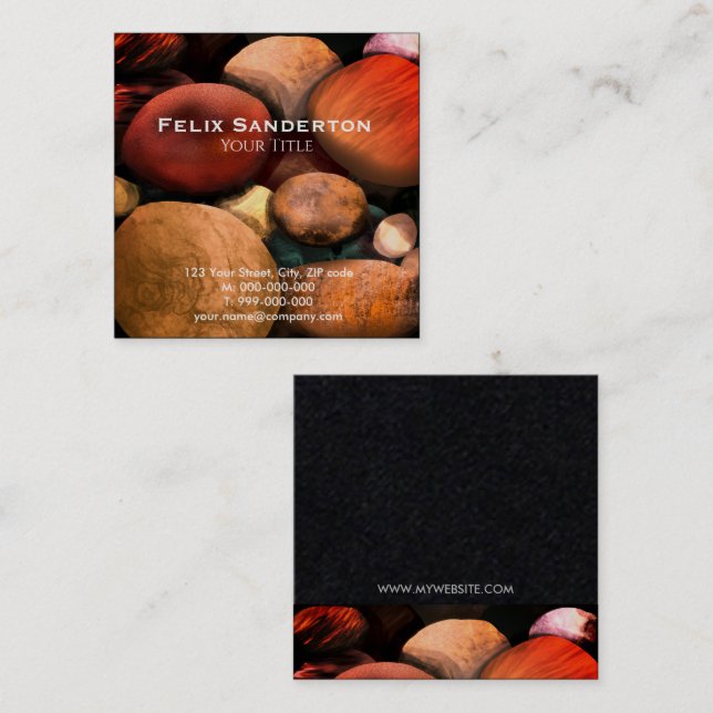 Pebbles Business Card (Front/Back)