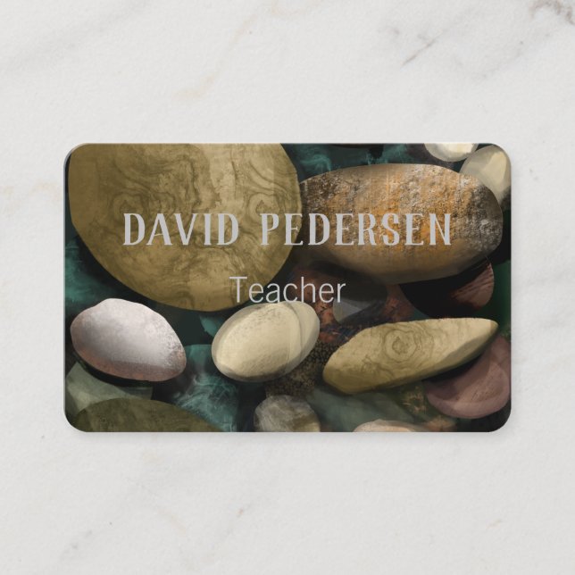 Pebbles Business Card (Front)
