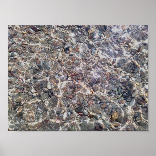 Pebbles Crystal Waters Value Poster Paper