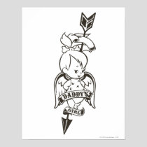 PEBBLES™ Daddy's Girl B&W Poster