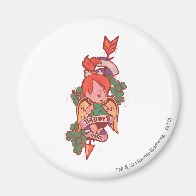 PEBBLES™ Daddy's Girl Magnet (Front)