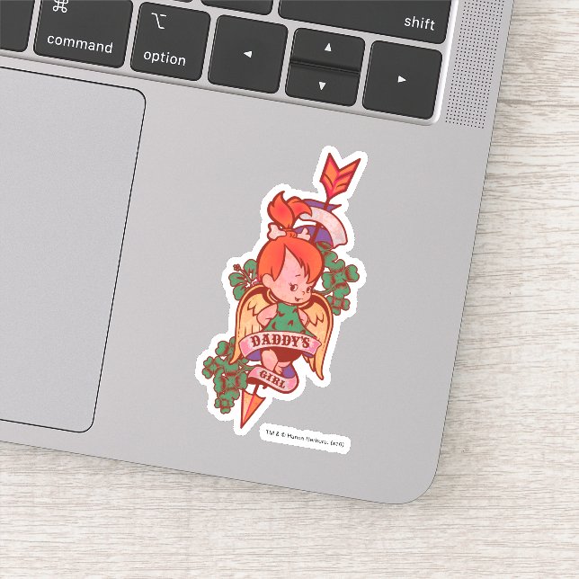 PEBBLES™ Daddy's Girl Sticker (Detail)