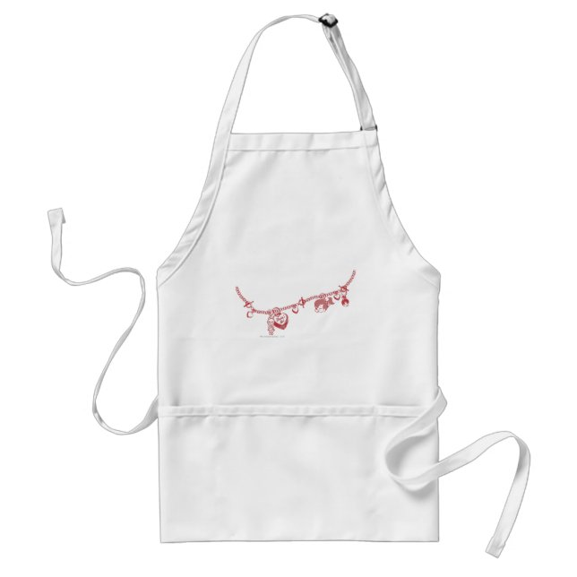 PEBBLES™ Friendship Chain Adult Apron (Front)