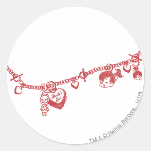 PEBBLES™ Friendship Chain Classic Round Sticker