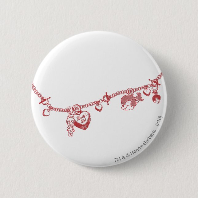 PEBBLES™ Friendship Chain Pinback Button (Front)