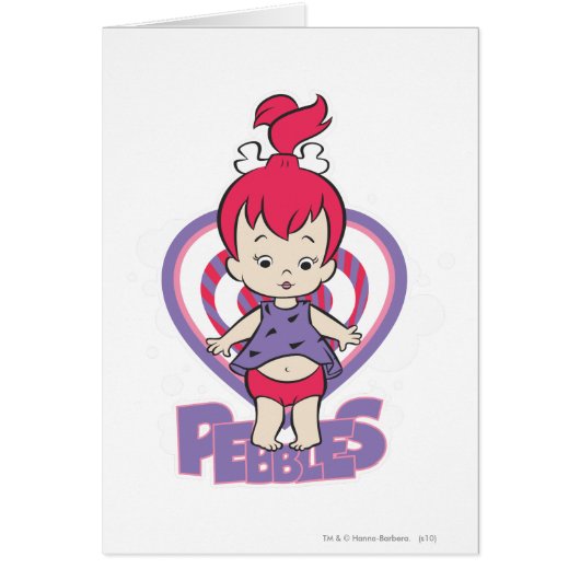 PEBBLES™ From Bedrock Cards (Front)