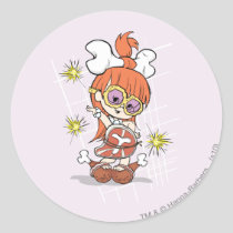 PEBBLES™ Goes Gaga Classic Round Sticker