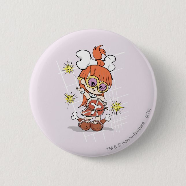 PEBBLES™ Goes Gaga Pinback Button (Front)