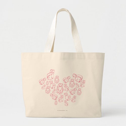 PEBBLES In All Flavors Large Tote Bag