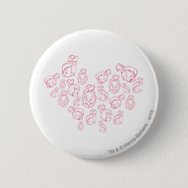 PEBBLES™ In All Flavors Pinback Button (Front)
