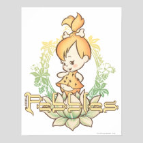 PEBBLES™ in Lotus Flower Poster