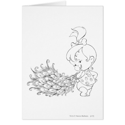 PEBBLES™ In Peacock Cards (Front)