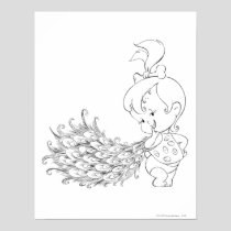 PEBBLES™ In Peacock Poster