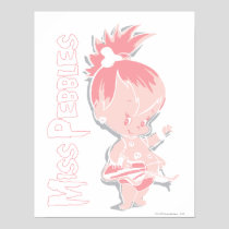 PEBBLES™ in Pink Poster