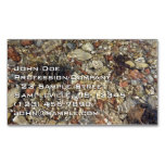 Pebbles in Taylor Creek Nature Photography Business Card Magnet