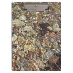 Pebbles in Taylor Creek Nature Photography Clipboard