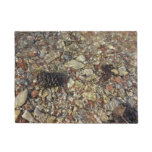 Pebbles in Taylor Creek Nature Photography Doormat