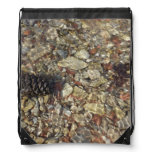 Pebbles in Taylor Creek Nature Photography Drawstring Bag