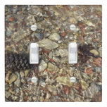 Pebbles in Taylor Creek Nature Photography Light Switch Cover
