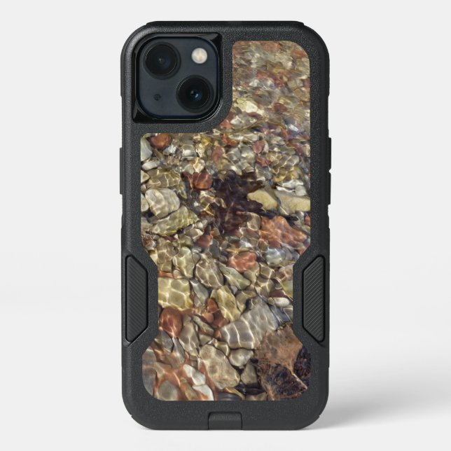 Pebbles in Taylor Creek Nature Photography Otterbox iPhone Case (Back)