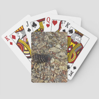 Pebbles in Taylor Creek Nature Photography Poker Cards