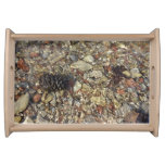 Pebbles in Taylor Creek Nature Photography Serving Tray