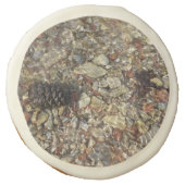 Pebbles in Taylor Creek Nature Photography Sugar Cookie (Front)