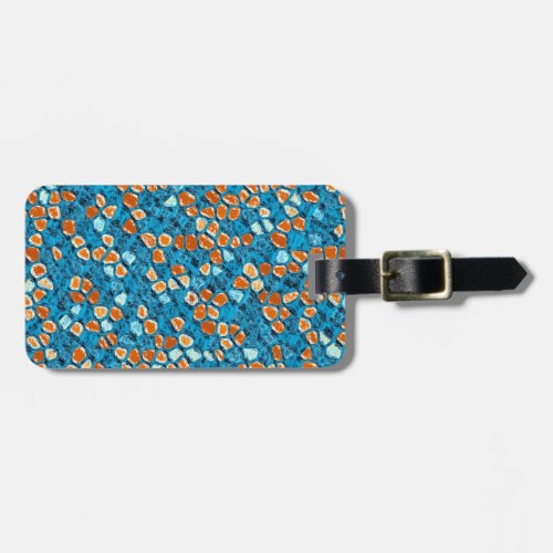 Pebbles in Water _ Personalizable Luggage Tag