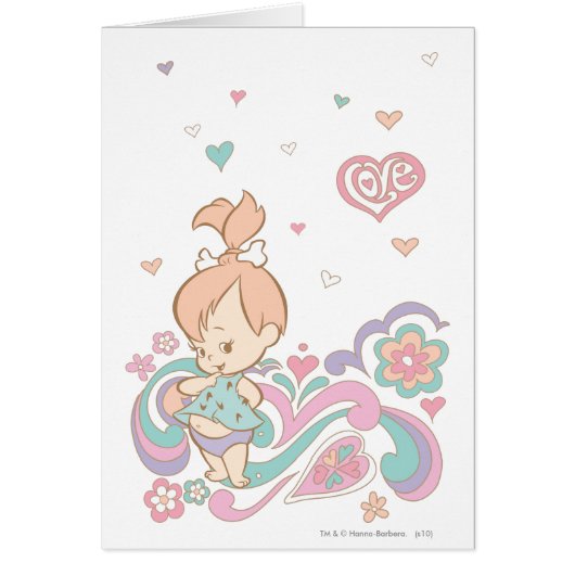 PEBBLES™ Love Swirls Cards (Front)