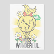 PEBBLES™ Miss Wonderful Postcard