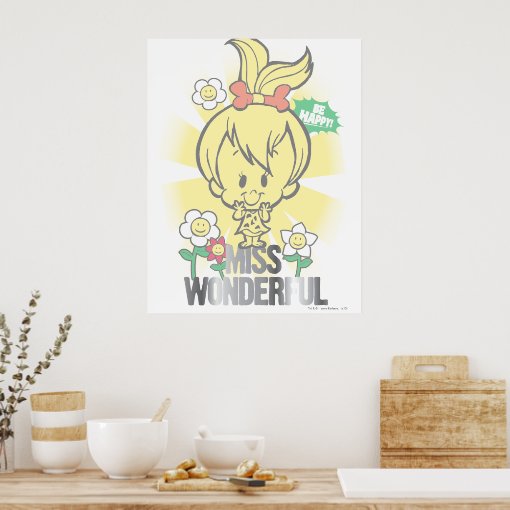 PEBBLES™ Miss Wonderful Poster | Zazzle