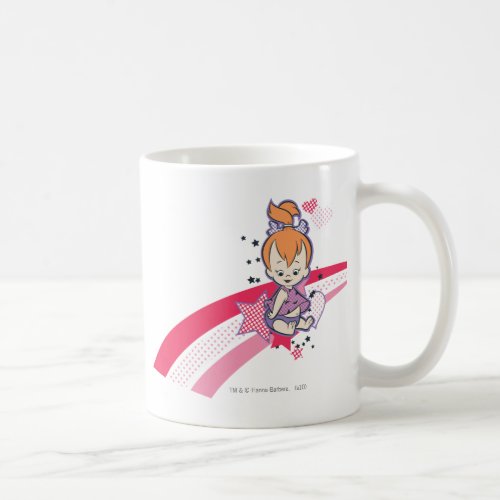 PEBBLES on Pink Rainbow Coffee Mug