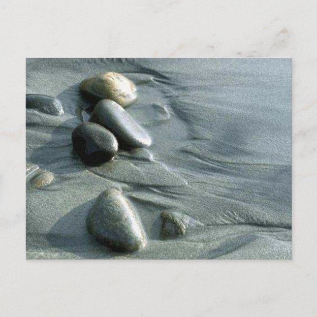 Pebbles on the Beach Postcard (Front)