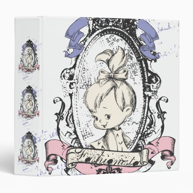 PEBBLES™ Pretty In Reflection Binder (Front/Spine)