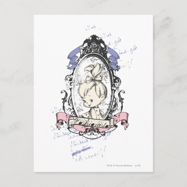 PEBBLES™ Pretty In Reflection Postcard (Front)