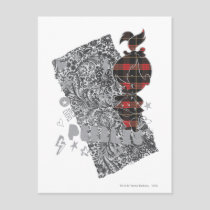 PEBBLES™ Punk Plaid Postcard