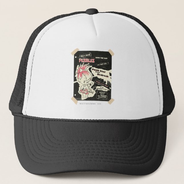PEBBLES™ Punk Rock Legend Trucker Hat (Front)