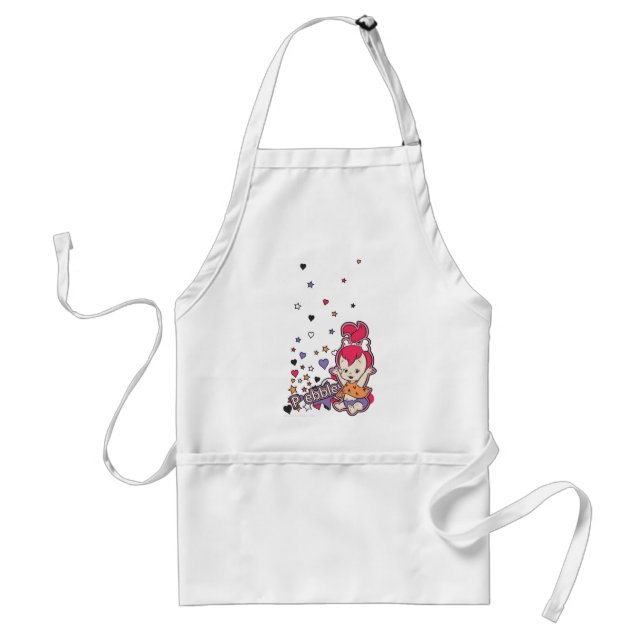 PEBBLES™ Purple Heart Adult Apron (Front)