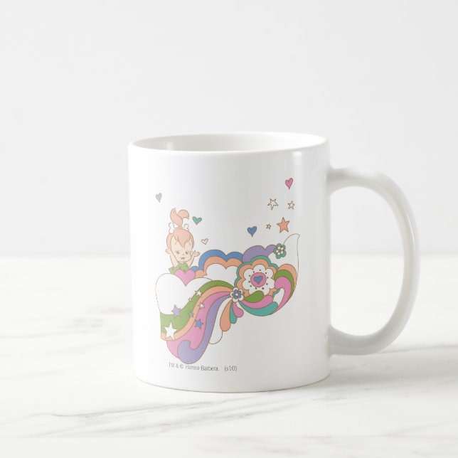 PEBBLES™ Rainbow Cloud Coffee Mug (Right)