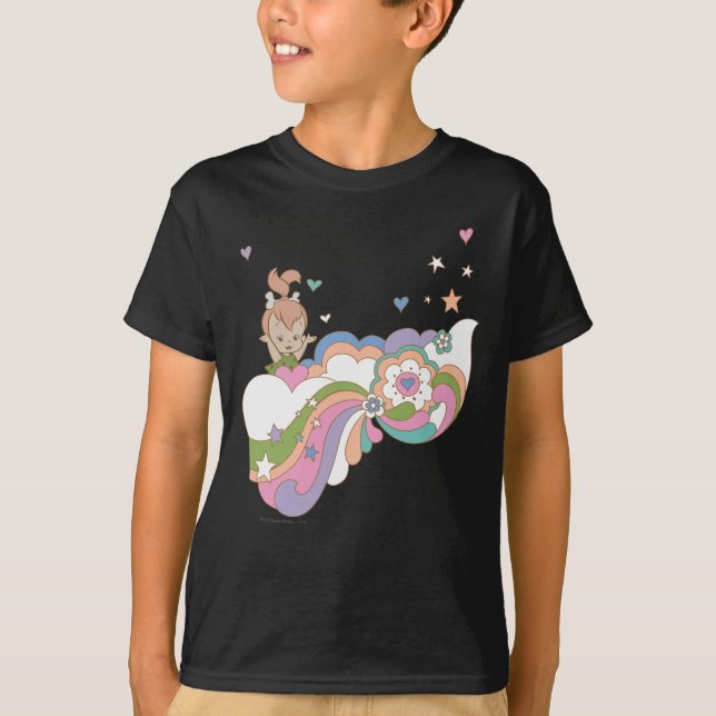 PEBBLES™ Rainbow Cloud T-Shirt (Front)