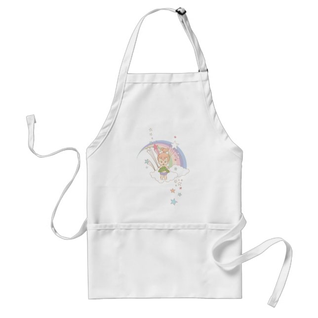 PEBBLES™ Rainbow Stars Adult Apron (Front)