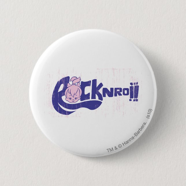PEBBLES™ Rock N Roll Button (Front)