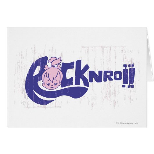PEBBLES™ Rock N Roll Cards (Front Horizontal)