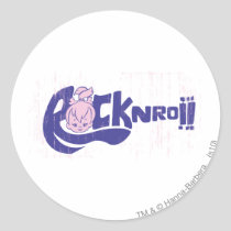 PEBBLES™ Rock N Roll Classic Round Sticker