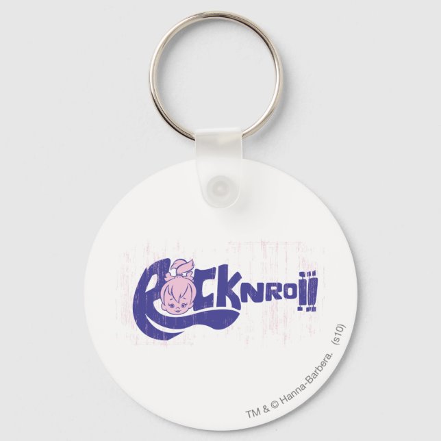PEBBLES™ Rock N Roll Keychain (Front)