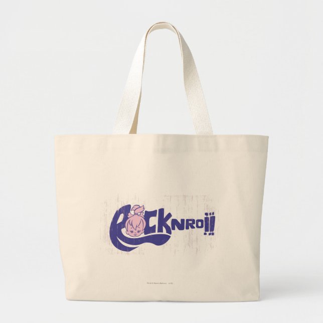 PEBBLES™ Rock N Roll Large Tote Bag (Front)