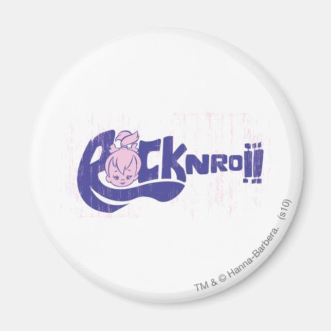 PEBBLES™ Rock N Roll Magnet (Front)