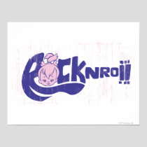 PEBBLES™ Rock N Roll Poster