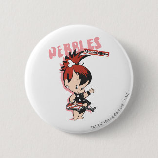 PEBBLES™ Rock Star Pinback Button