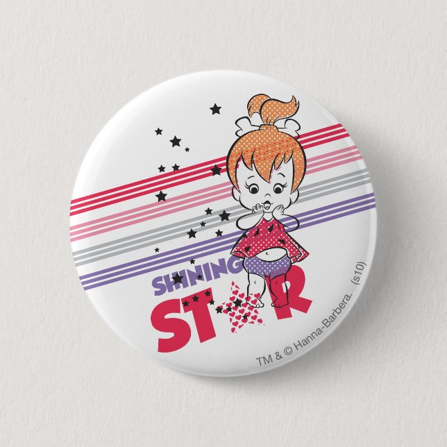 PEBBLES™ Shining Stars Button (Front)